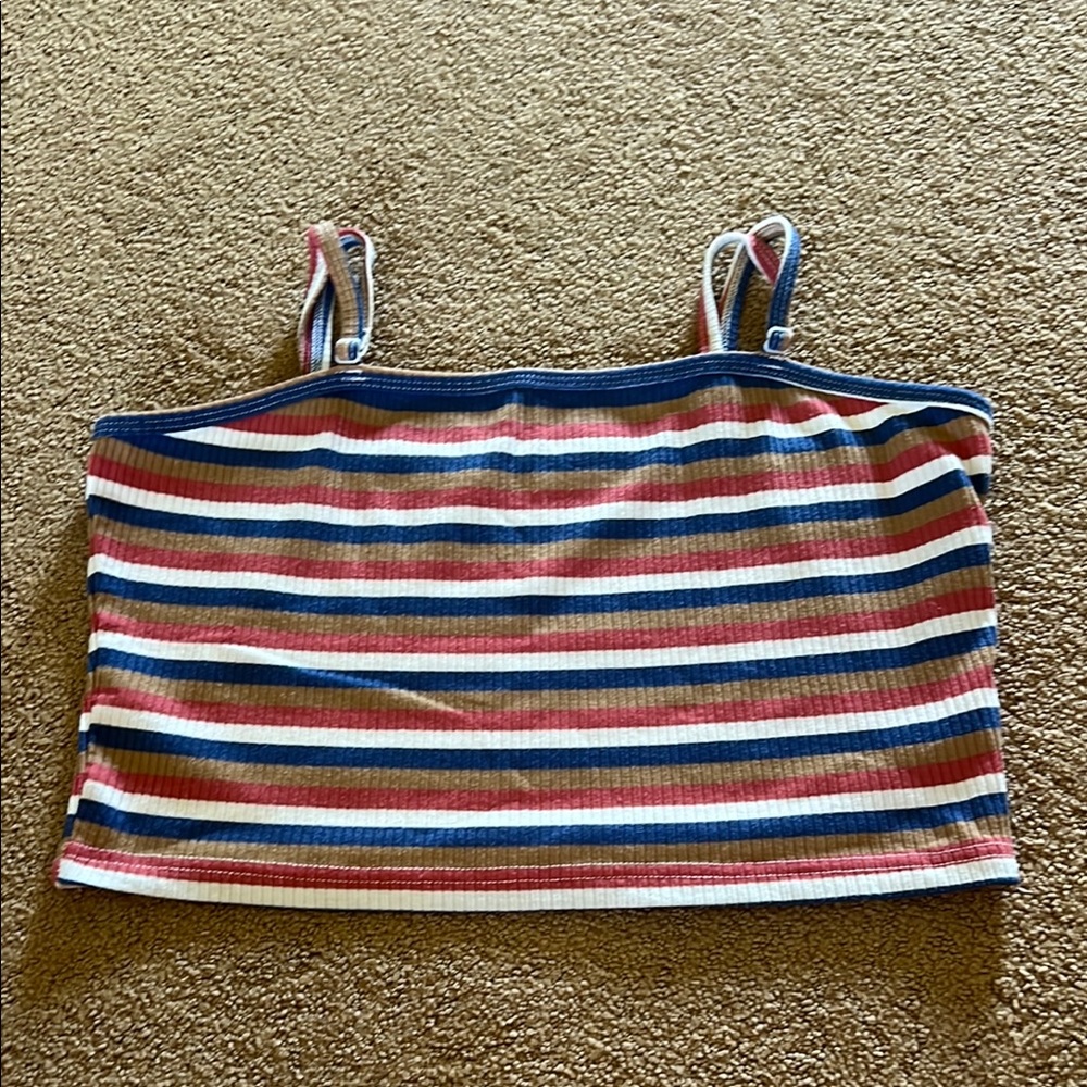 Striped Multicolor Tank Top